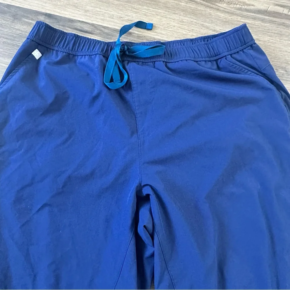 Figs Mesh-Lined Jogger Scrub Pants Mens Large Navy Blue #M21SW2036‎ Tansen FREEx